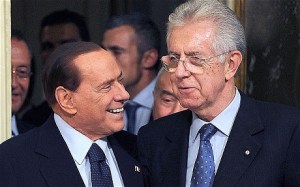 La fine non-fine di Berlusconi e il difficile cammino di Monti