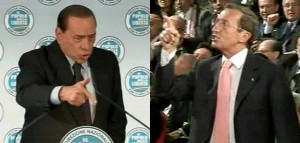 Fini a Berlusconi: "Che fai mi cacci?"