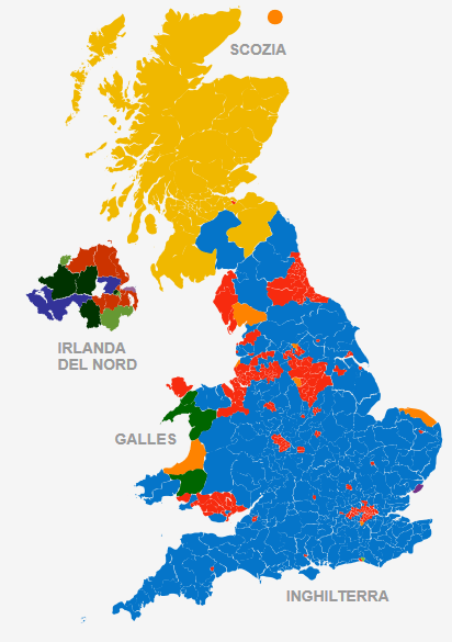 Elezioni Uk: rivince Cameron