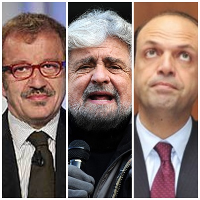 Triplo attacco a Renzi