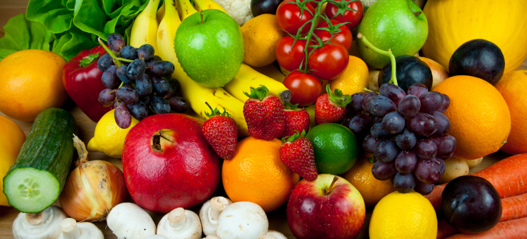 Frutta e verdura in una corretta alimentazione