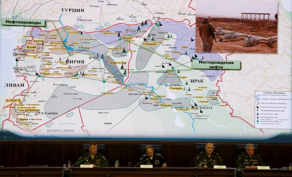 La Russia dimostra che la Turchia aquistra petrolio di contrabbando dall'Isis