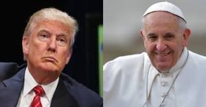 Trump-Bergoglio-Trump: botta e risposta