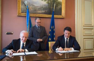 Firmato il Patto per il sud