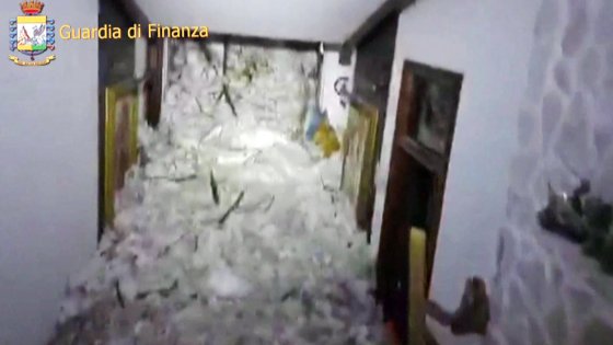 Valanga in Abruzzo