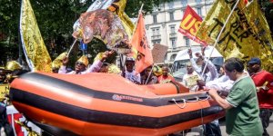 Marcia pro-immigrati Milano e di partito (M5s) a Perugia