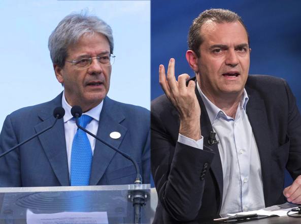 Napoli, de Magistris incontra a Roma il premier Gentiloni e Delrio