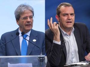Napoli, de Magistris incontra a Roma il premier Gentiloni e Delrio