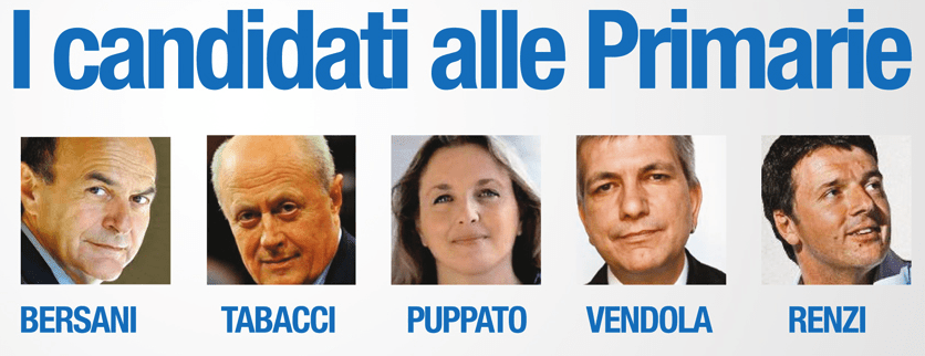 Primarie centrosinistra: vince Bersani