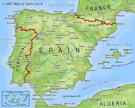 La Spagna su se stessa