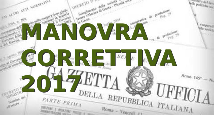 Manovra correttiva approvata