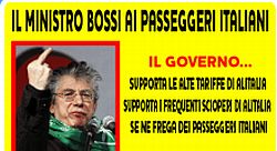 RyanAir fa vedere il dito ... di Bossi