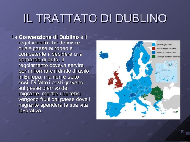 Verso la variazione dell'accordo di Dublino