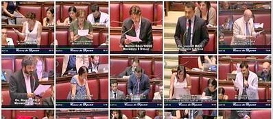 Approvato Ddl del fare, ostruzionismo 5stelle