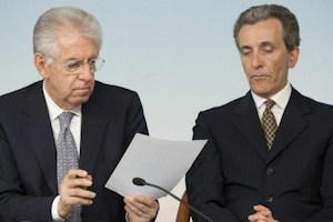Governo Monti: ottavo mese
