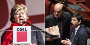 La Cgil in piazza, Mdp si spella le mani