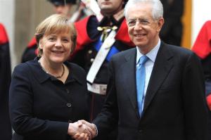 La Merkel promuove l'Italia Può farcela da sola