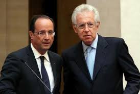 Monti-Hollande: avanti con lo scudo anti-spread