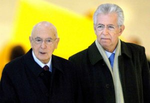 Monti va da Napolitano e apre la crisi