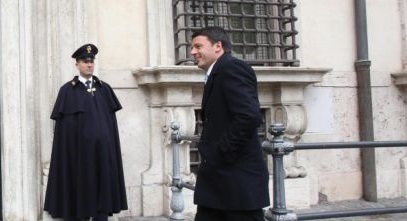 Renzi da Monti a Palazzo Chigi