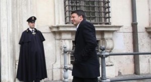 Renzi da Monti a Palazzo Chigi