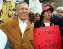 1 Maggio, Moratti fischiata.