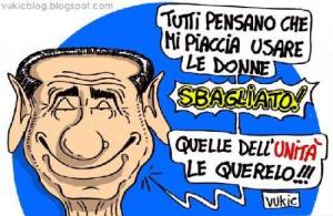 Berlusconi cita per danni anche l'Unità: le reazioni