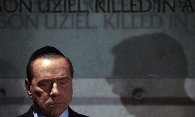 Berlusconi a Gerusalemme: "Il mio sogno è Israele nell'Ue"