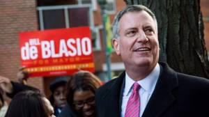 Bill De Blasio sindaco di New York