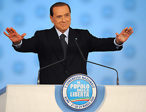Congresso Pdl, Berlusconi presidente