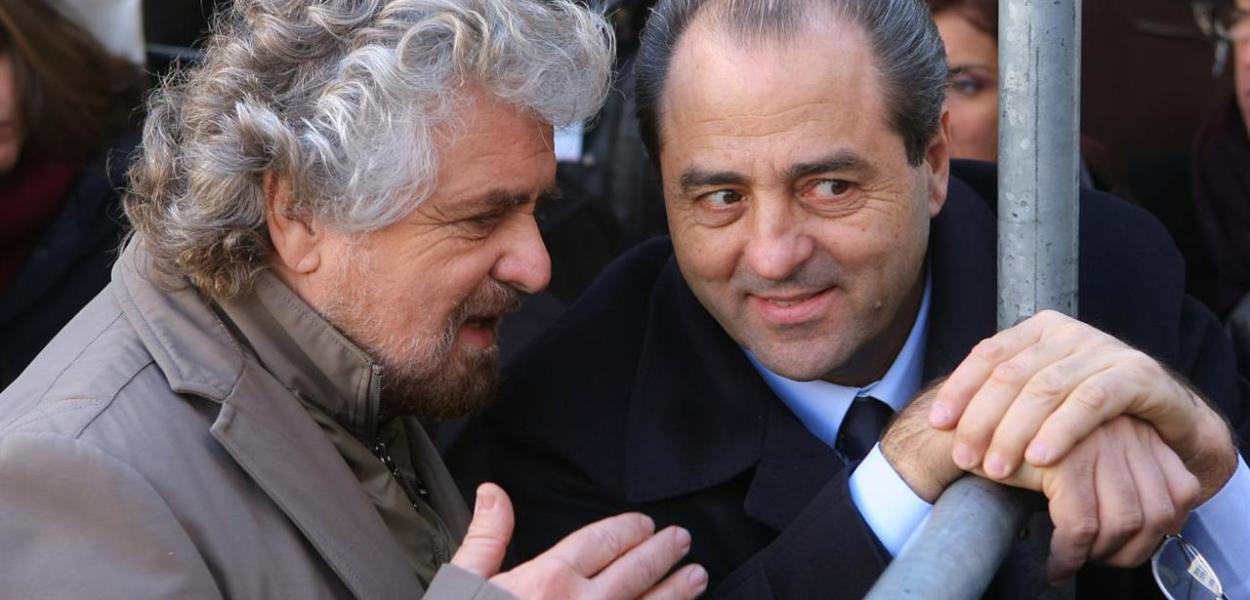Di Pietro: "Grillo vuole un partito quindi è un nemico"