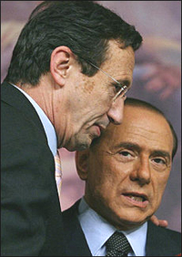 Fini-Berlusconi a pranzo tra ultimatum e minacce