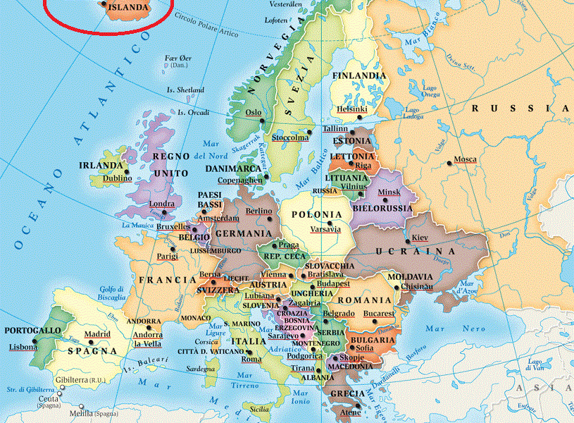 L’Islanda si avvicina all’Europa