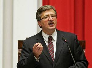 Polonia: Komorowski eletto presidente