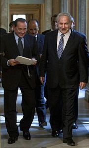 Roma, incontro Israele-Italia