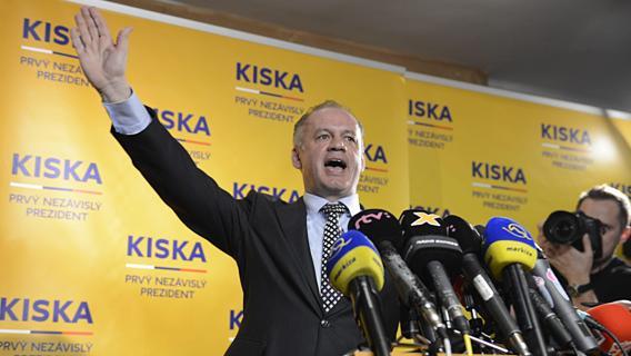 Slovacchia, Kiska eletto presidente