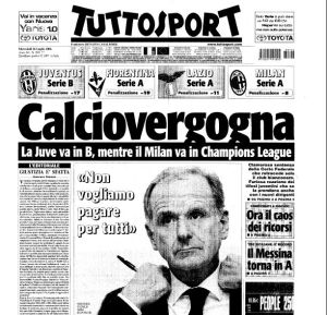 Calcio: Coni,sconto per Juve, Lazio e Fiorentina, non Milan