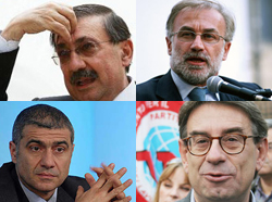 Cosa Rossa: Diliberto contro tutti