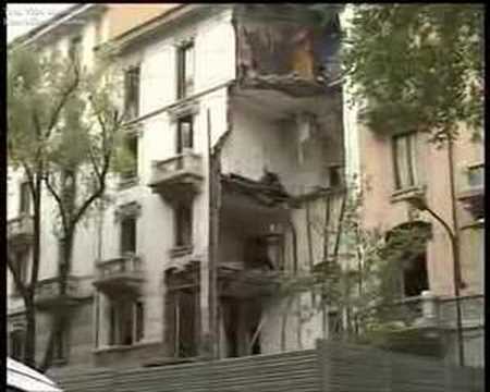 Crollo palazzo Via Lomellina a Milano