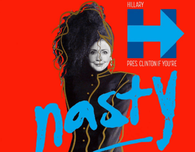 Janet Jackson sostiene Hillary Clinton