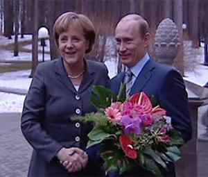 Mosca: visita di Angela Merkel