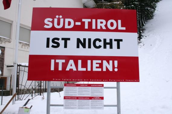 “Sudtirol ist nicht Italien” di nuovo al Brennero