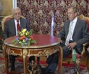 Viaggio del presidente palestinese Abbas in Russia