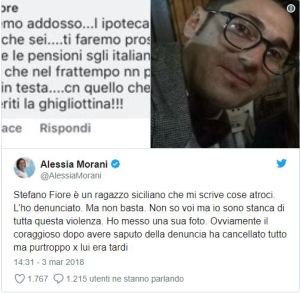 Alessia Morani denuncia minacce di morte su Facebook