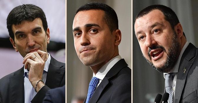 Il rilancio a Salvini e le avance di Di Maio al Pd