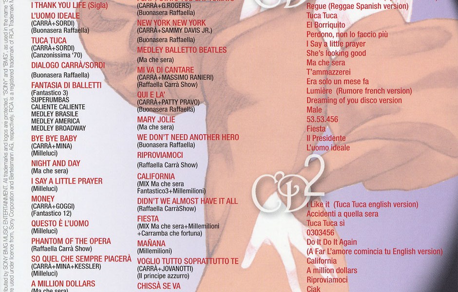 Raffaella torna con balletti e duetti