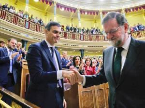 Spagna: Rajoy sfiduciato, Sanchez nuovo premier