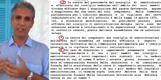 Per Pd e Forza Italia la conferma di Foa è illegittima