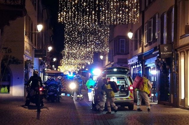 Strasburgo, attentato nel mercatino di Natale