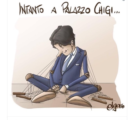 I liberali europei danno del burattino a Conte. Lui si offende, ma è la verità!